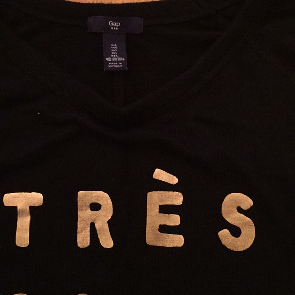 Gap black and gold sweater - Picture 2 of 2